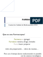 Farmacopeas 2016