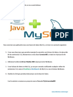 Guia BD Conexion My SQL Con Java Usando Net Beans 4