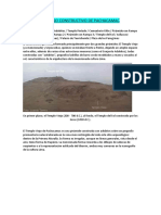 Proceso Constructivo de Pachacamac