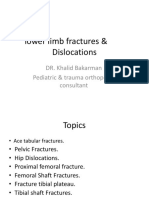 Lower Limb Fractures