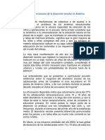 Magnitud y Evolución de La Deserción Escolar en América Latina