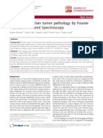 Analysis of Ovarian Tumor Pathology by Fourier Transform Infrared Spectros