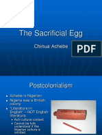 The Sacrificial Egg: Chinua Achebe