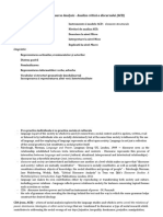 3.1. CDA Principles Theory SYNTHESIS