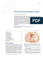 02 - Vías de Acceso Del Raquis Torácico