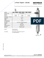 Multi-Band Low-Loss Power Tappers: For Indoor Use