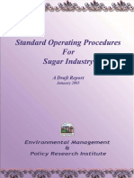 Standard Operating Procedures For Sugar Industry PDF