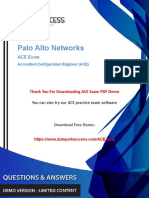 Paloalto Networks ACE Dumps - Valid Paloalto Networks ACE Exam Questions