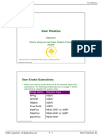 How To Write You Own User Kinetics Fortran Routine 06 UserKinetics