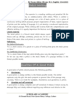 Precis Writing PDF