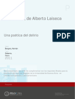 Los Sorias de Alberto Laiceca. Una Poética Del Delirio. Hernán Bergara