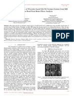 Ensemble Classifications of Wavelets Based GLCM Texture Feature From MR Human Head Scan Brain Slices Analysis