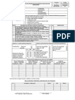 Formato de PTAR para Espacios Confinados