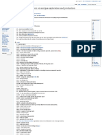 List of Abbreviations in Oil and Gas Exploration and Production  