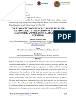 The Evaluation of Physics Students' Problem-Solving Ability Through Mauve Strategy (Magnitude, Answer, Units, Variables, and Equation) - 2