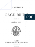 Gace Brulé - Chansons