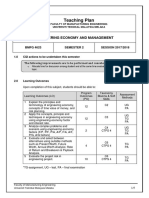 Teaching Plan EE BMFG 4623 2018