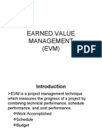 PMBOK COSTING - Earned Value Management