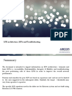 Ericsson - LTE Architecture, KPIs and Troubleshooting - Aircom