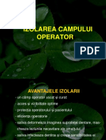 LP.3 Izolarea Campului Operator