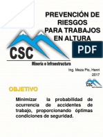 Trabajos en Altura CSC 2017