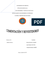 Cementacion y Revestidores