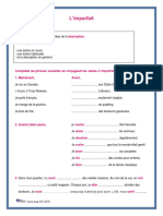 L'imparfait Concordance Exercices Et Corrige PDF