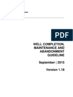 Well Completion Maintenance Abandonment Guideline Sept Working v.1.18 2015 PDF