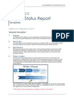 Project Status Temp