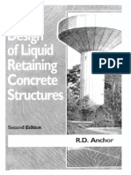 Design of Liquid Retaining Structure R D Angor