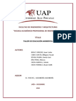 Proyecto de Educación Ambiental Uap - Docx IMPRIMIR