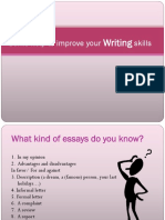 Improve Your Writing Skills