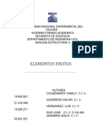 Elementos Finitos en El Análisis Estructural Yama