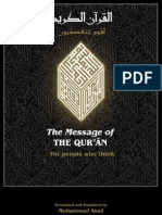 The Message of The Qur'an With Footnotes