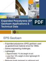 Expanded Polystyrene (EPS) Geofoam Applications & Technical Data