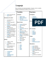 Referencias de Lenguaje Arduino