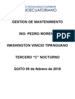 Gestion de Mantenimiento