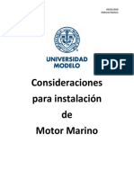 Consideraciones para Un Motor Fuera de Borda