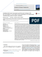 Combined Life Cycle Assessment and Life Cycle Costing in The