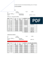 Centre of Stiffness Calculation: Ground Floor