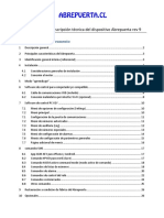 Manual Técnico y de Instalación Abrepuerta Rev9