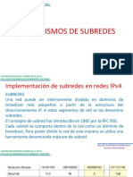 Mecanismos de Subredes