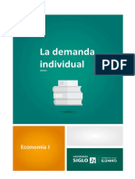 La Demanda Individual