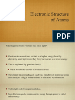 Electronic Structure of Atoms