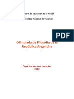 Capacitación para Docentes Tecnologia Sociedad Filosofia