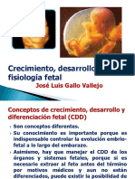 Crecimiento, Desarrollo y Fisiología Fetal