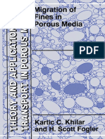 Migration of Fines in Porous Media 