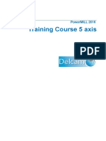 PowerMILL 2016 - Training Course 5-Axis en