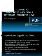 Trastorno Cognitivo Comunicativo