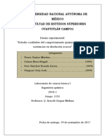 Estudio Cualitativo Del Comportamiento Químico de Algunas Sustancias en Disolución Acuosa. Facultad de Estudios Superiores Cuautilán